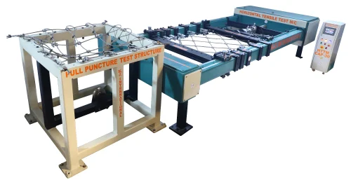 Horizontal Tensile Test with Pull Test Machine - 50 TON