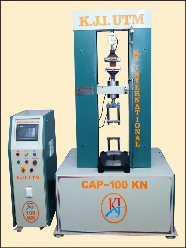 Vertical Double Pillar Tensile Testing Machine - 100 KN